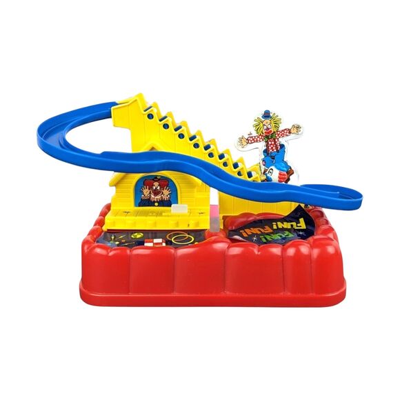 Vintage 1990 Clown Around Animated Toy: Battery Operated Circus Collectible - Picture 7 of 7